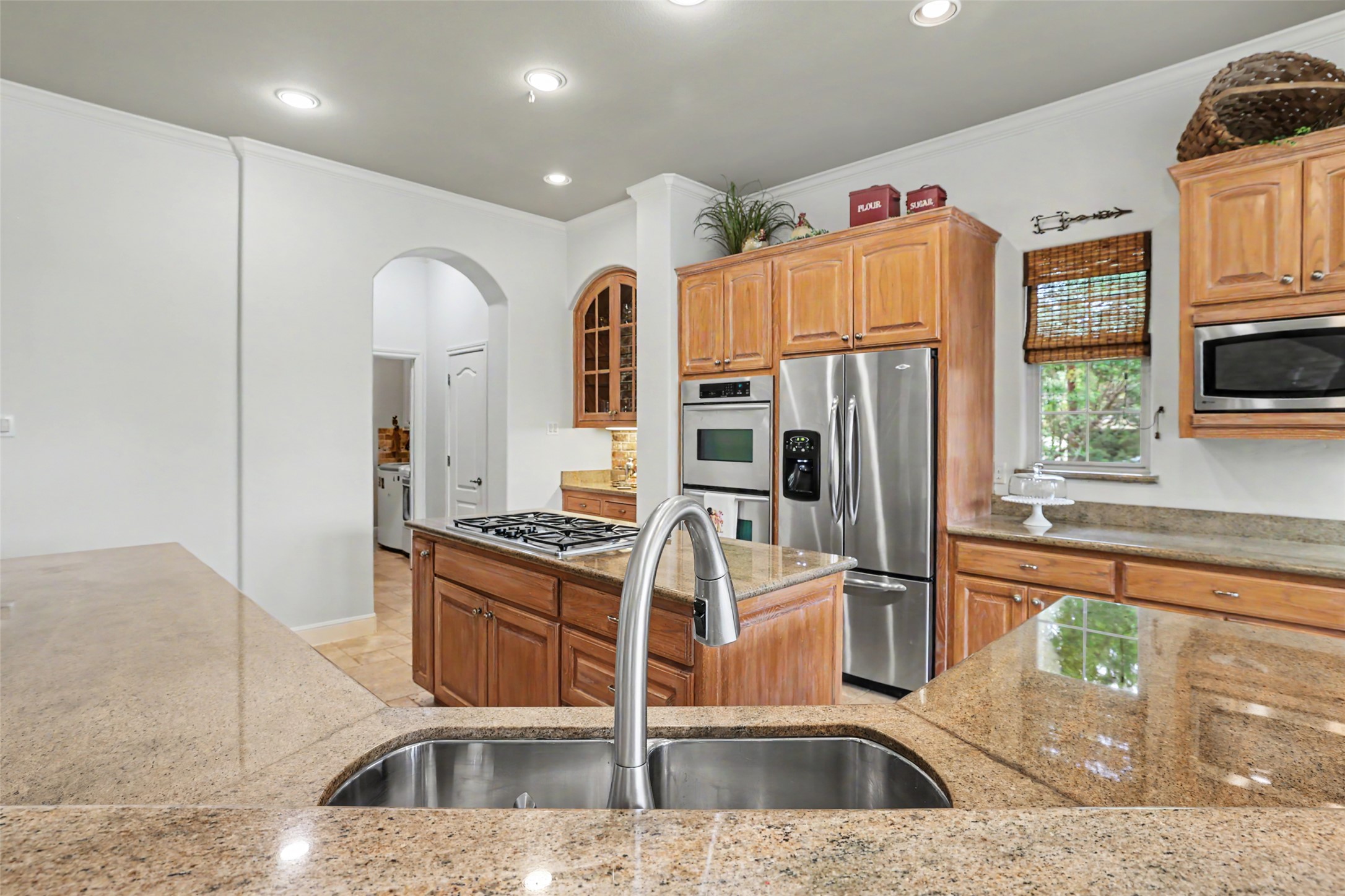 426 Logan Ranch Road Georgetown, TX 78628 - Photo 14 of 40 Granite countertops and solid wood cabinets