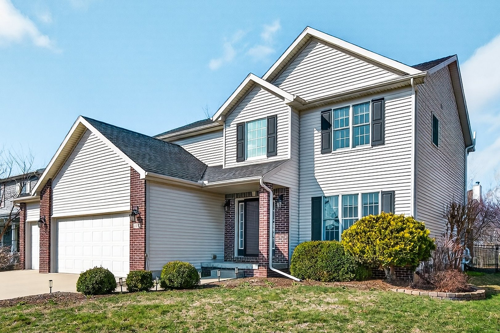 2968 Wolf Creek Lane Normal, IL 61761 - Photo 40 of 47 a front view of a house with garden