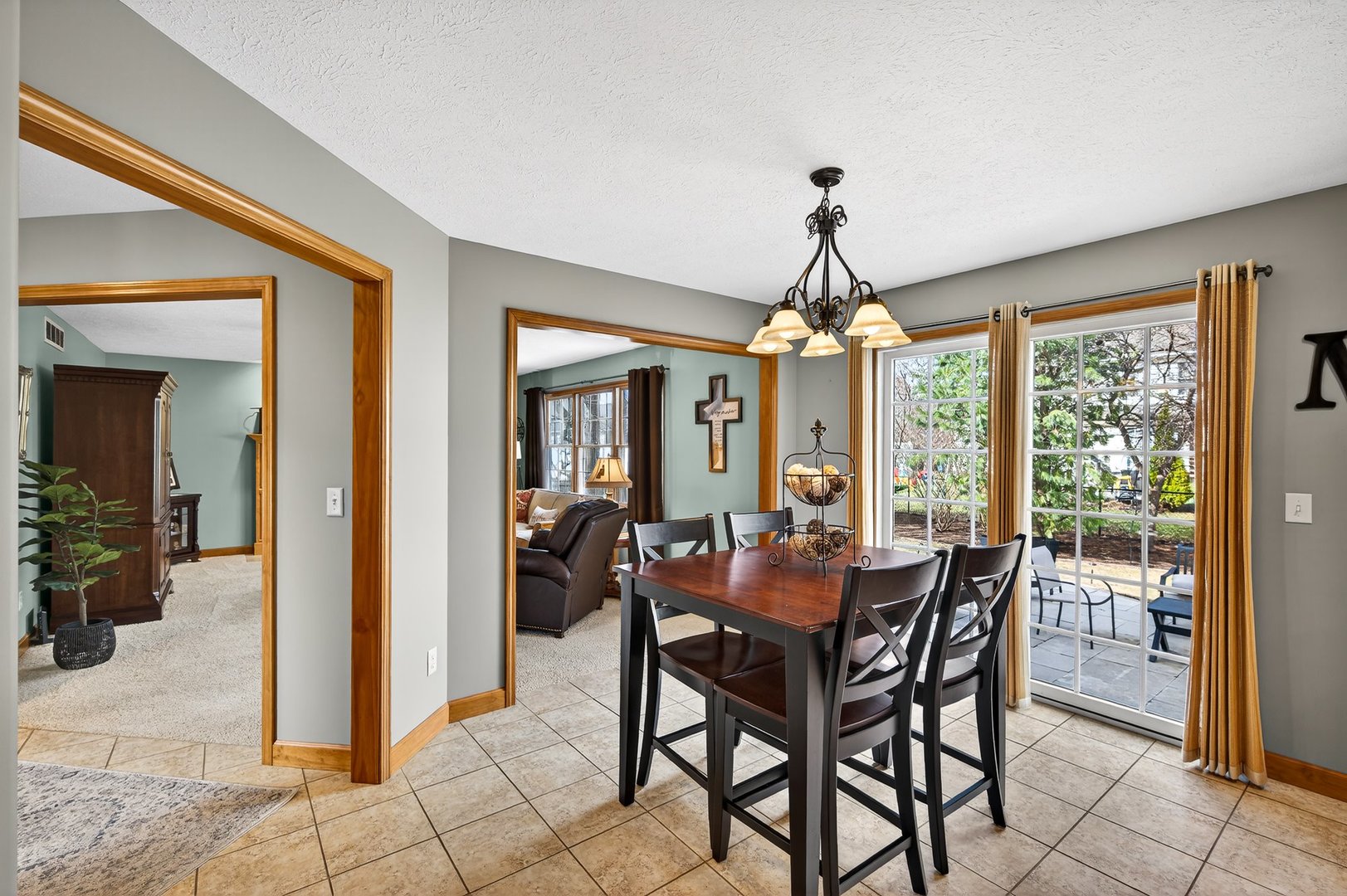 2968 Wolf Creek Lane Normal, IL 61761 - Photo 10 of 47 a dining room with furniture chandelier