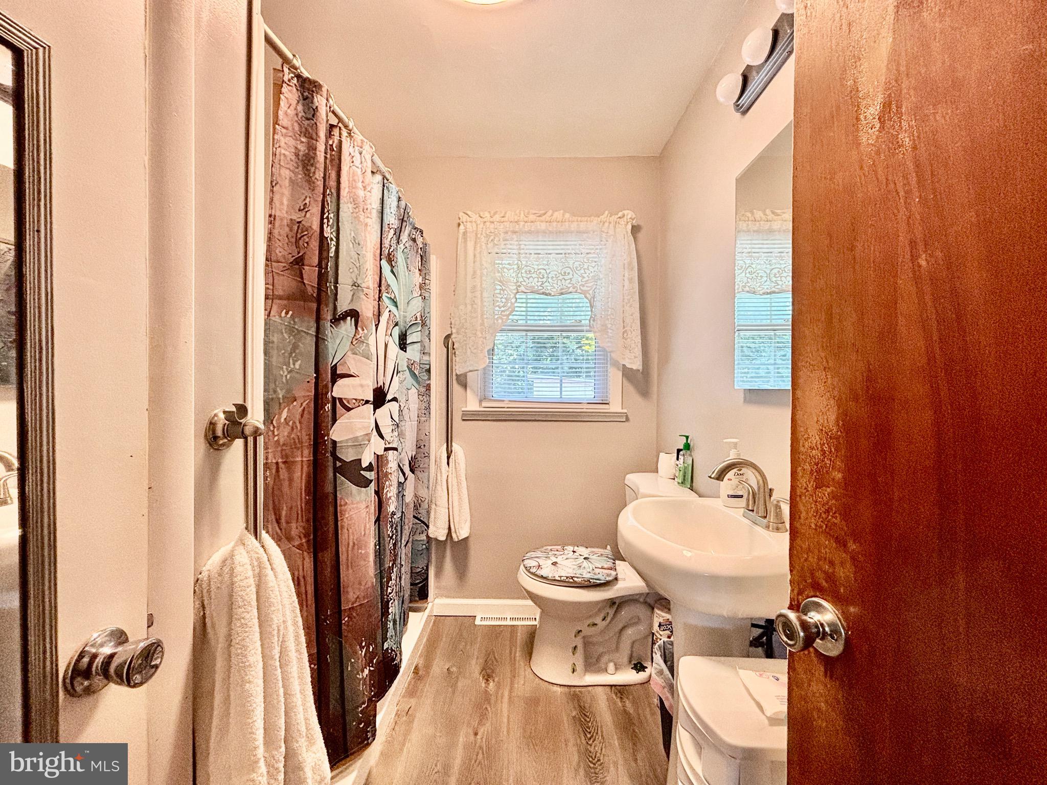 123 South Pemberton Road Pemberton, NJ 08068 - Photo 9 of 16 a bathroom with a sink toilet and shower
