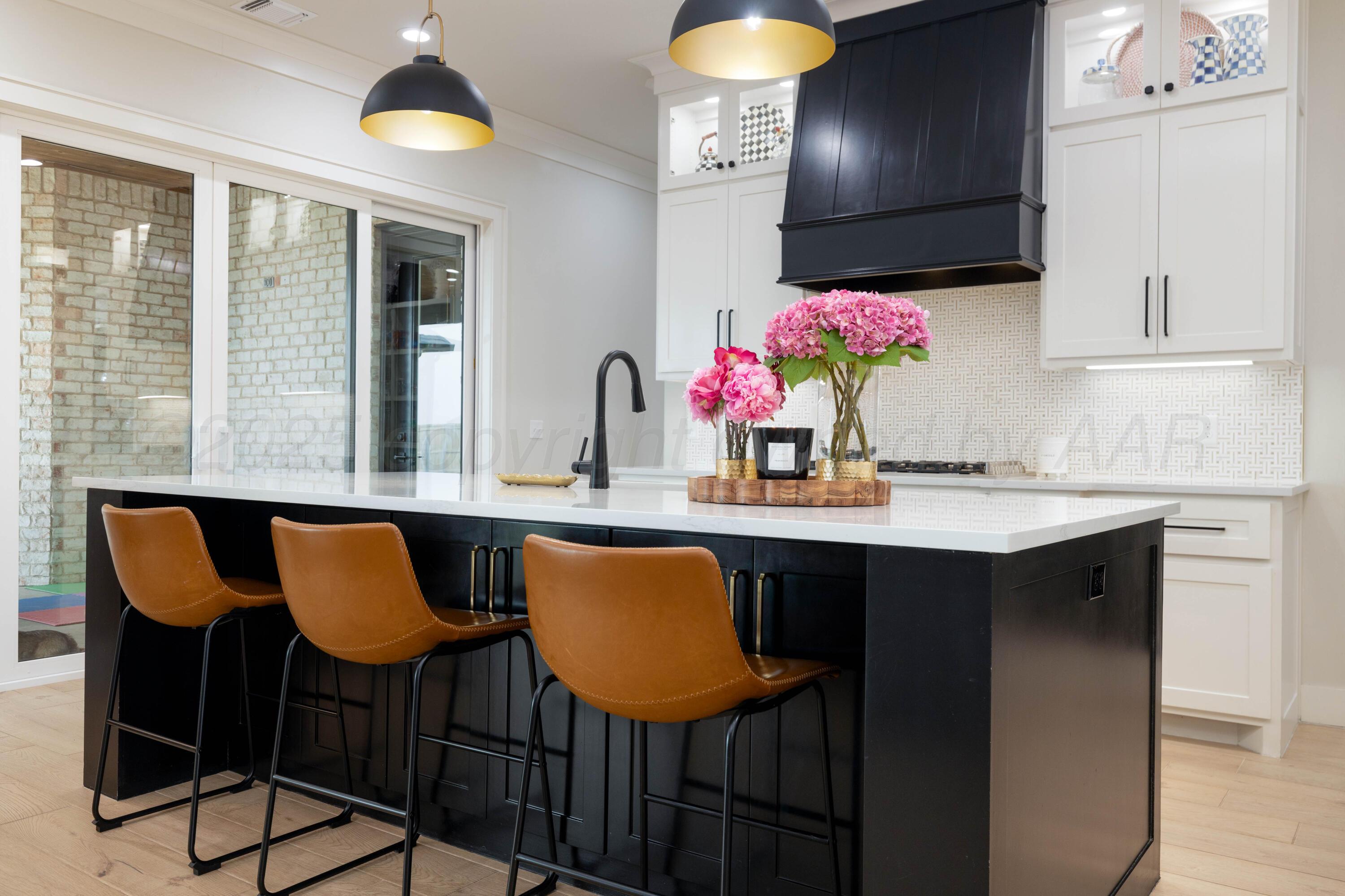 9507 Meadow Ridge Amarillo, TX 79118 - Photo 24 of 56 a kitchen with stainless steel appliances granite countertop a sink and a refrigerator