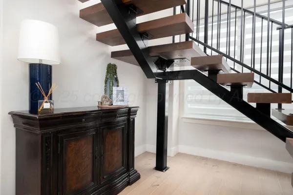 a view of workspace with lounge chair