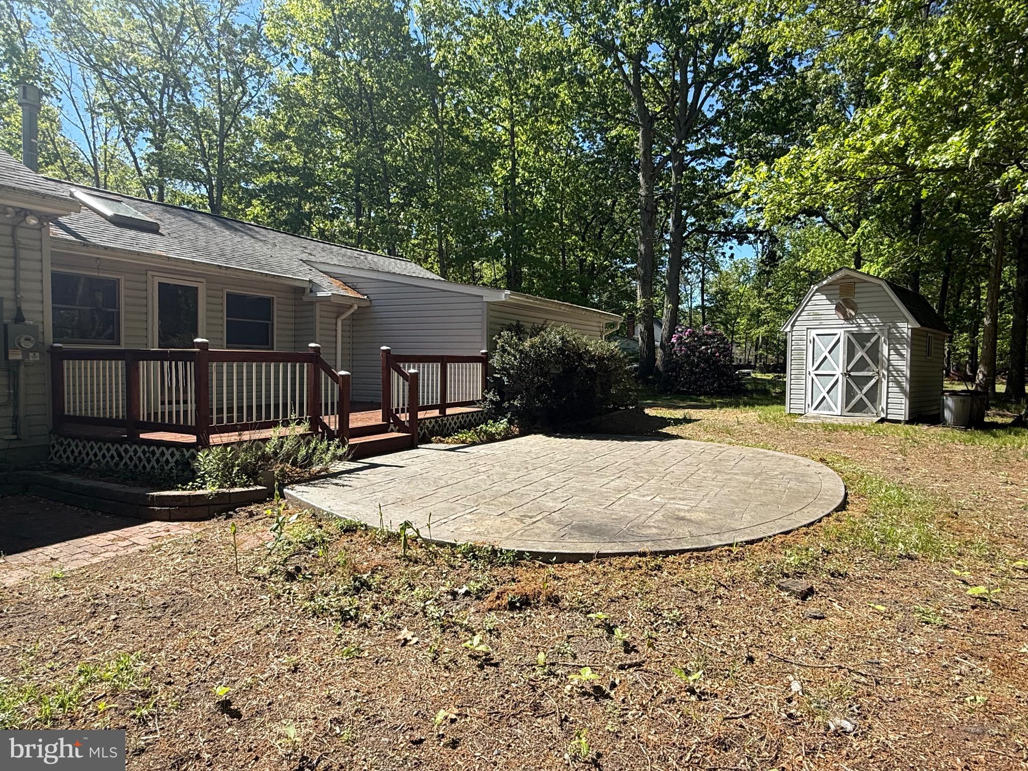 229 Oakshade Road Tabernacle, NJ 08088 - Photo 20 of 57 Stamped concreate Patio