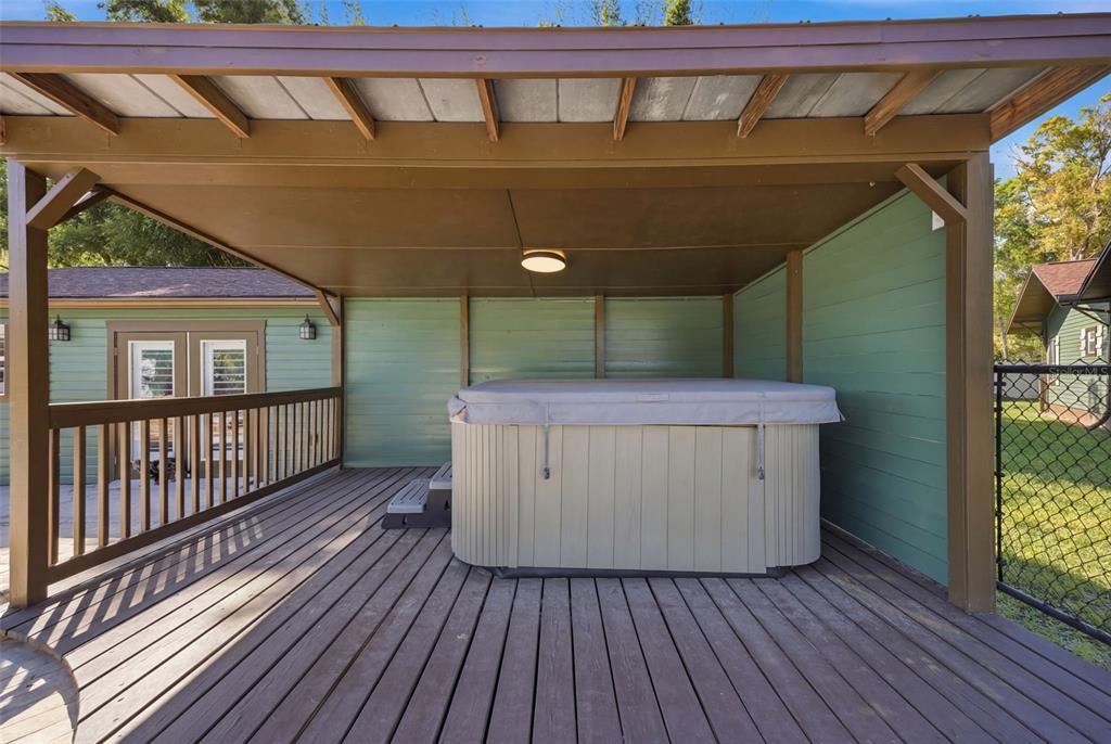 3752 Old Keystone Road Tarpon Springs, FL 34688 - Photo 43 of 71 a view of a roof deck