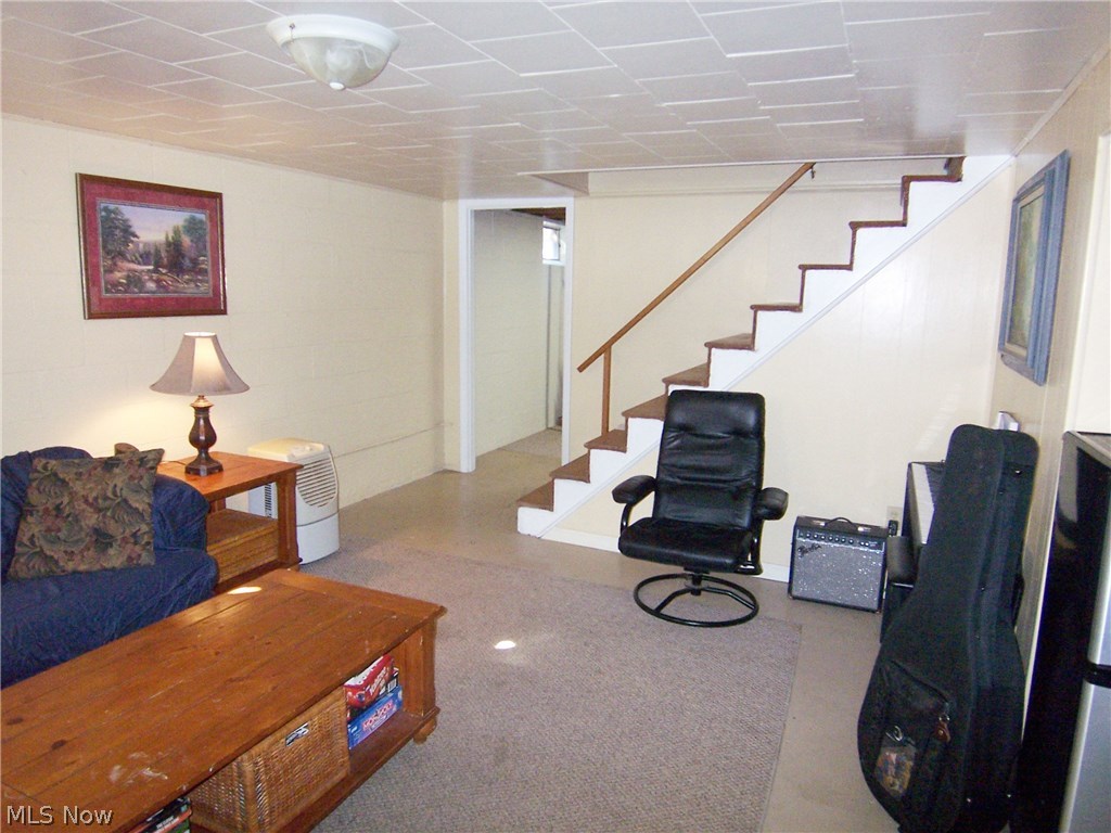280 Glendale Road Vienna, WV 26105 - Photo 17 of 24 Family Room in the basement ...