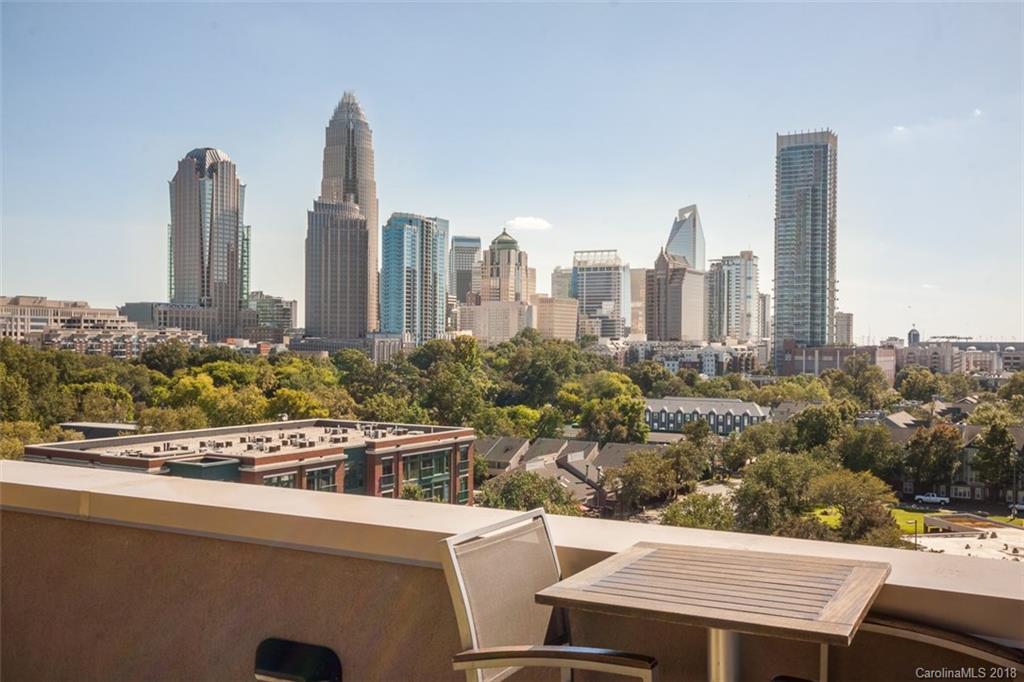715 North Graham Street, Unit 604 Charlotte, NC 28202 - Photo 18 of 21 a view of a city with tall buildings