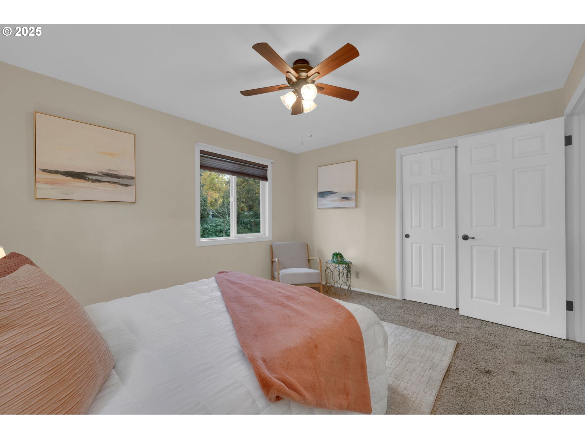 240 Dibblee Lane Eugene, OR 97404 - Photo 24 of 42 a bedroom with a bed and window