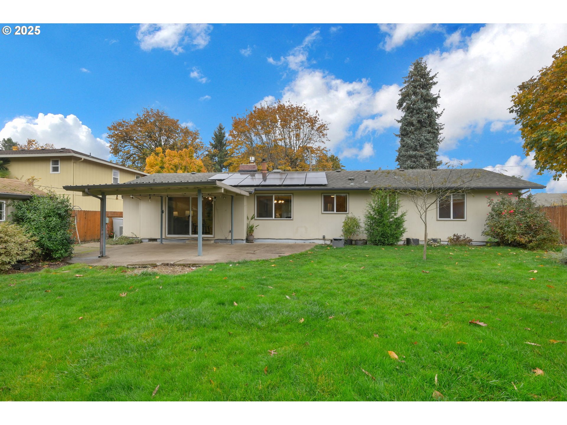 240 Dibblee Lane Eugene, OR 97404 - Photo 40 of 42 a view of a house with a backyard
