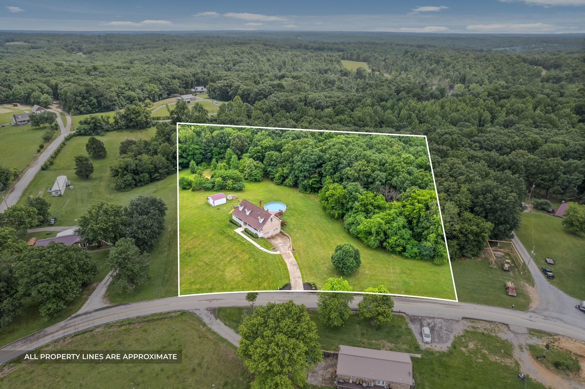 2430 Underwood Road Cunningham, TN 37052 - Photo 39 of 49 an aerial view of a