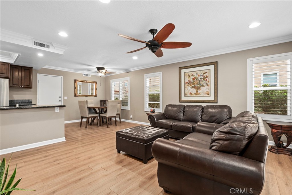 28126 Seco Canyon Road Saugus, CA 91390 - Photo 2 of 30 a living room with furniture and a wooden floor