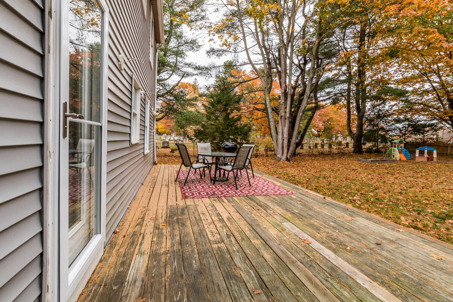 208 Black Point Road Scarborough, ME 04074 - Photo 12 of 34 Rear Deck off Kitchen