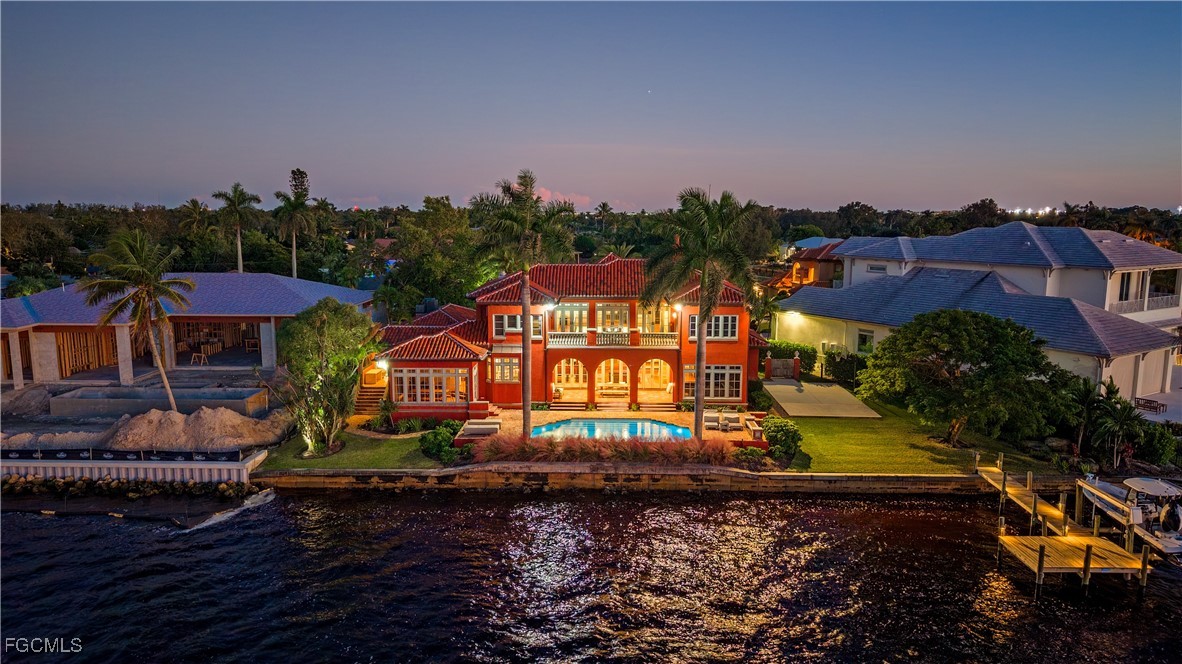 5844 Riverside Lane Fort Myers, FL 33919 - Photo 6 of 50 an aerial view of a house