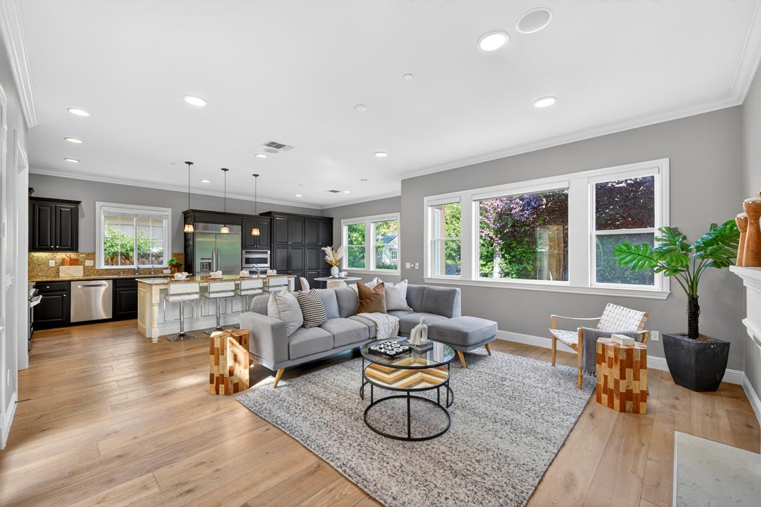 718 Timberpine Avenue Sunnyvale, CA 94086 - Photo 13 of 71 a living room with furniture and a large window