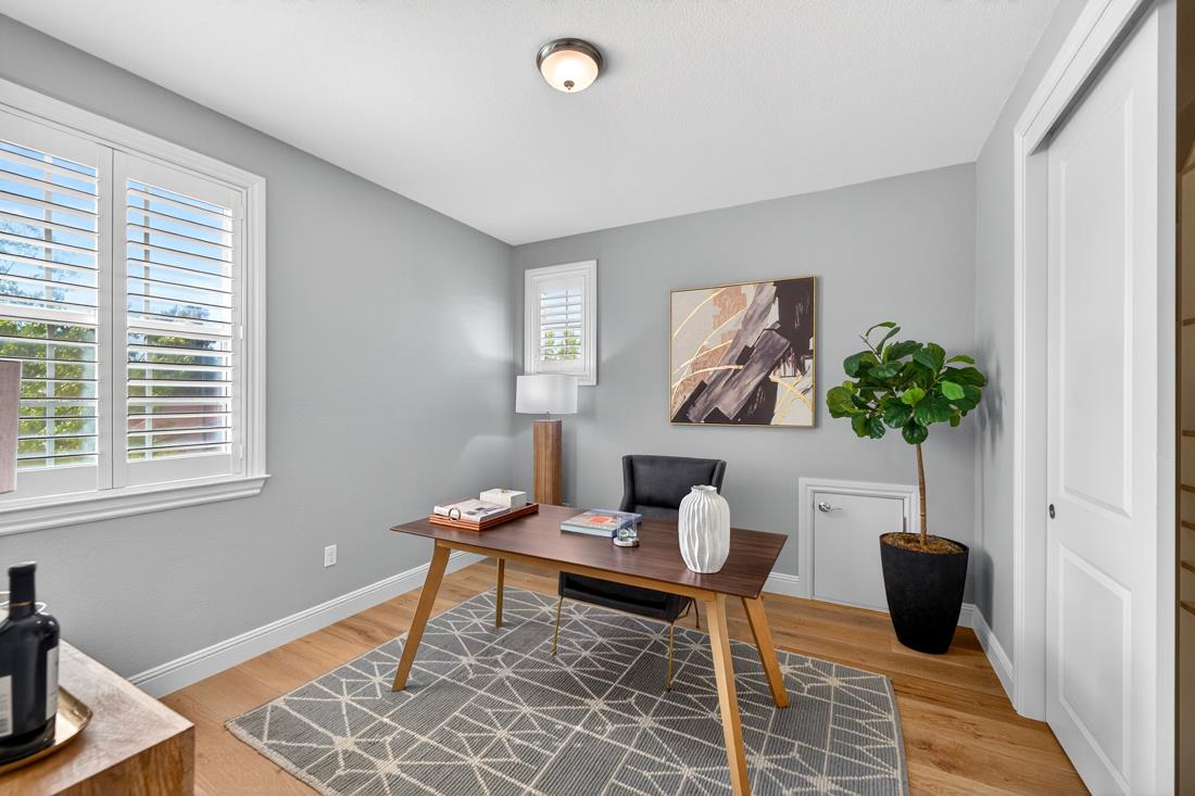 718 Timberpine Avenue Sunnyvale, CA 94086 - Photo 38 of 71 a living room with furniture and a potted plant