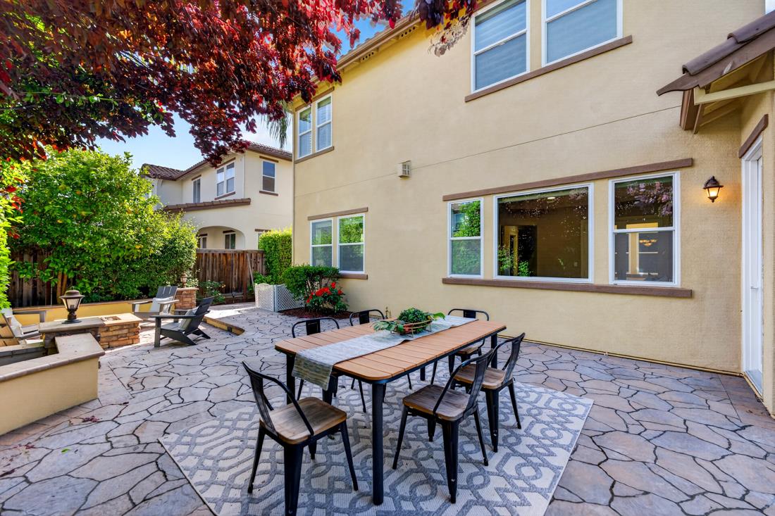 718 Timberpine Avenue Sunnyvale, CA 94086 - Photo 54 of 71 a backyard of a house with outdoor seating