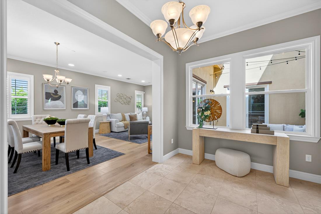 718 Timberpine Avenue Sunnyvale, CA 94086 - Photo 6 of 71 a view of a dining room with furniture window and wooden floor