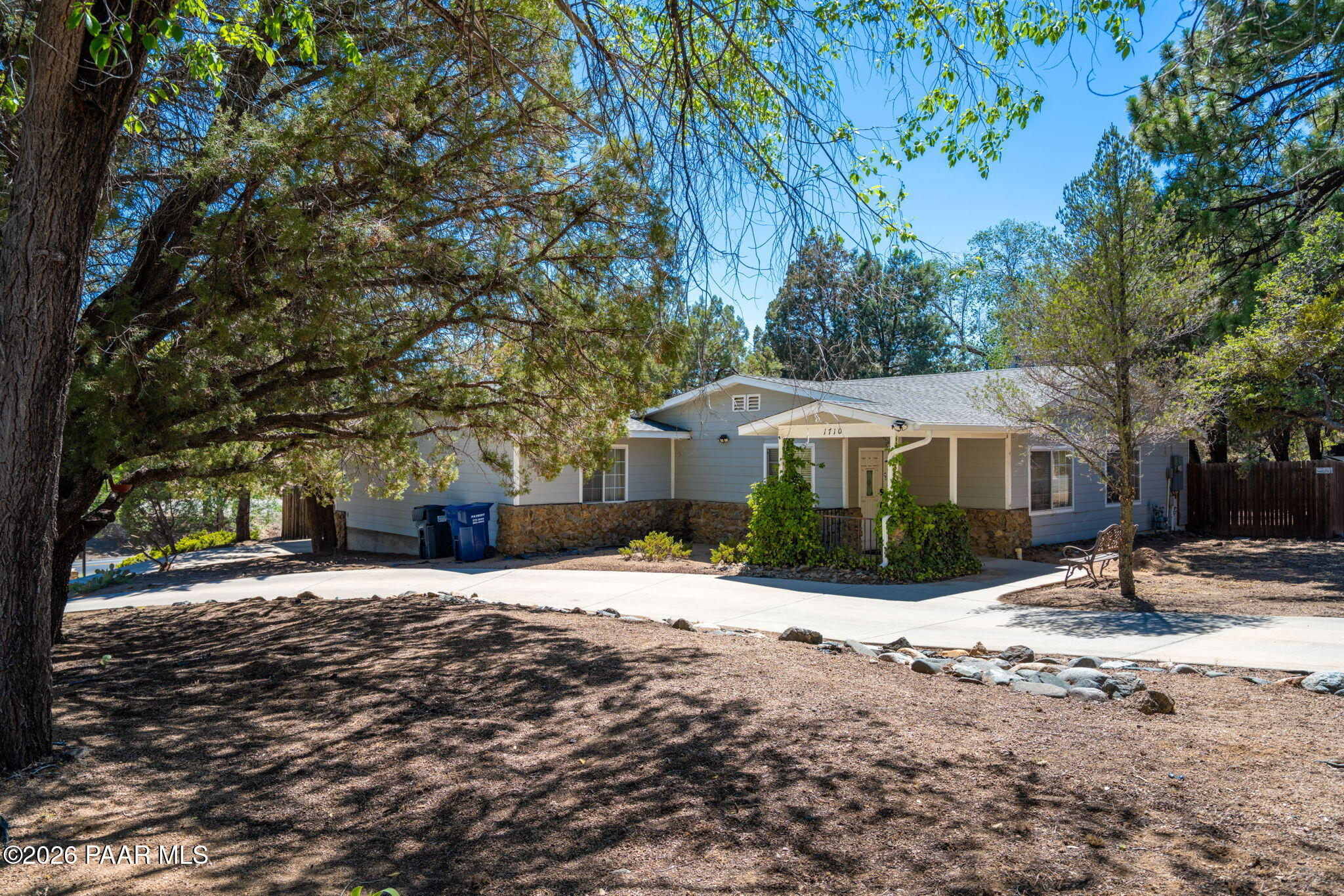 1710 Grandview Road Prescott, AZ 86305 - Photo 42 of 47 a view of a house with a yard