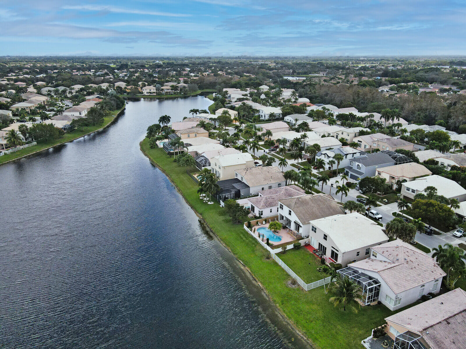 6689 Ashburn Road Lake Worth, FL 33467 - Photo 21 of 22 38_Aerial5_mls