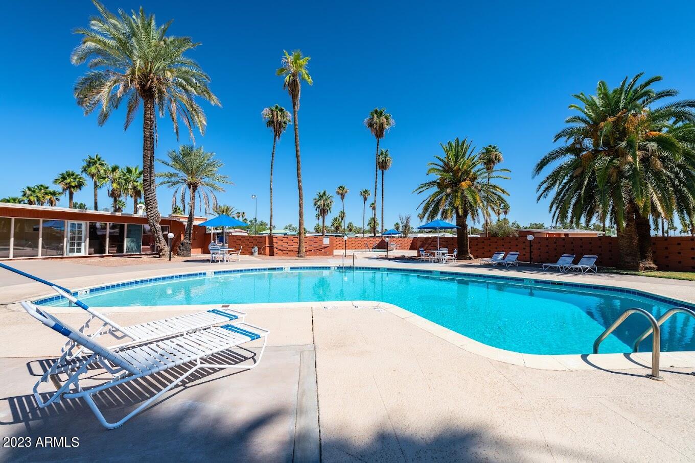 701 South Dobson Road, Unit 4 Mesa, AZ 85202 - Photo 28 of 37 HOLIDAY VILLAGE POOL