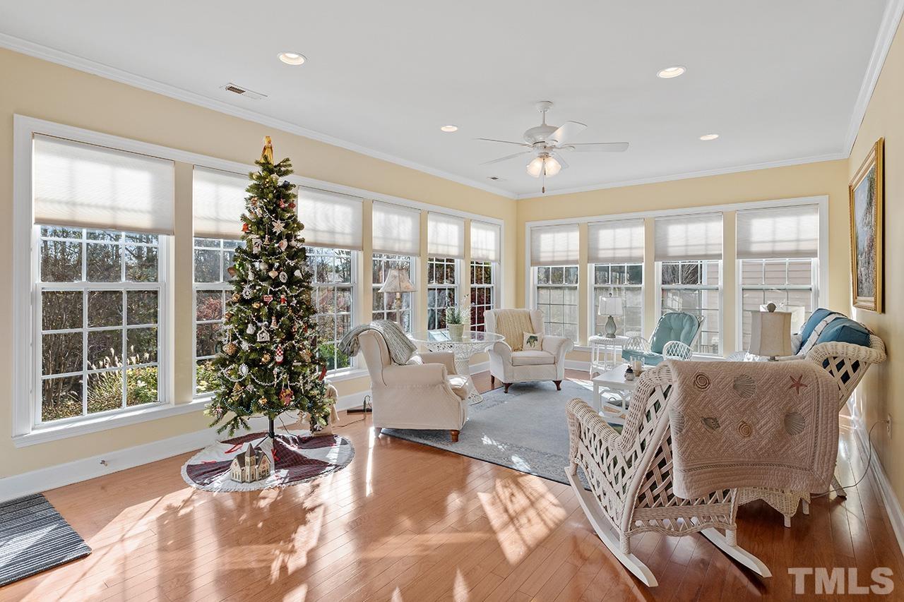 113 Beckingham Loop Cary, NC 27519 - Photo 23 of 46 a living room with furniture and a large window