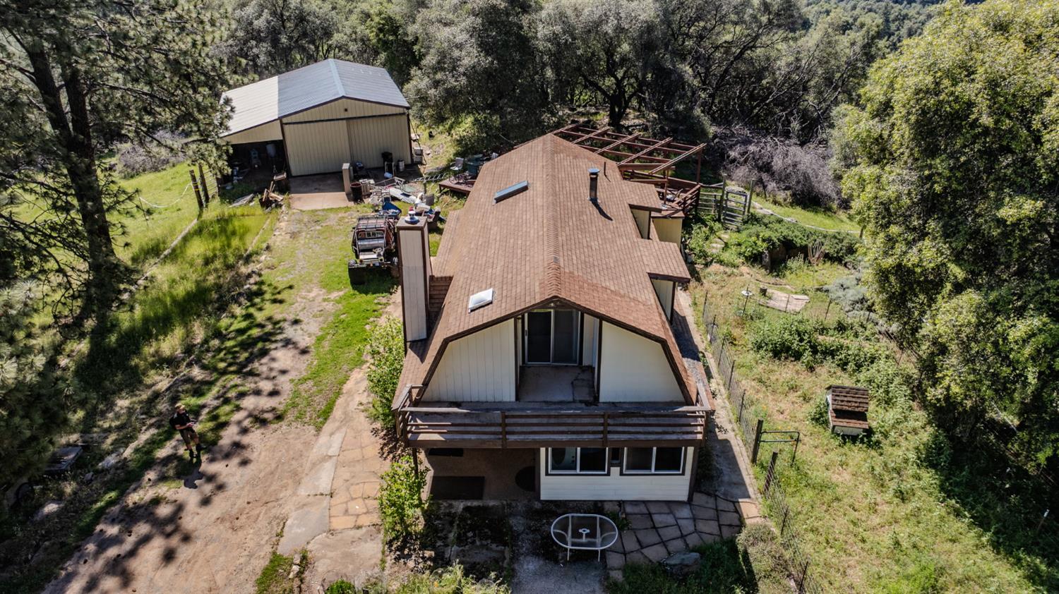 17800 Red Mule Road Fiddletown, CA 95629 - Photo 46 of 74 a aerial view of a house with a yard