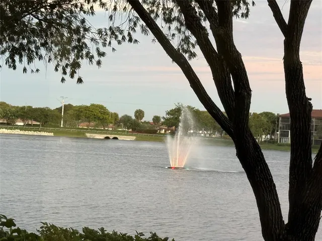 a view of lake with trees