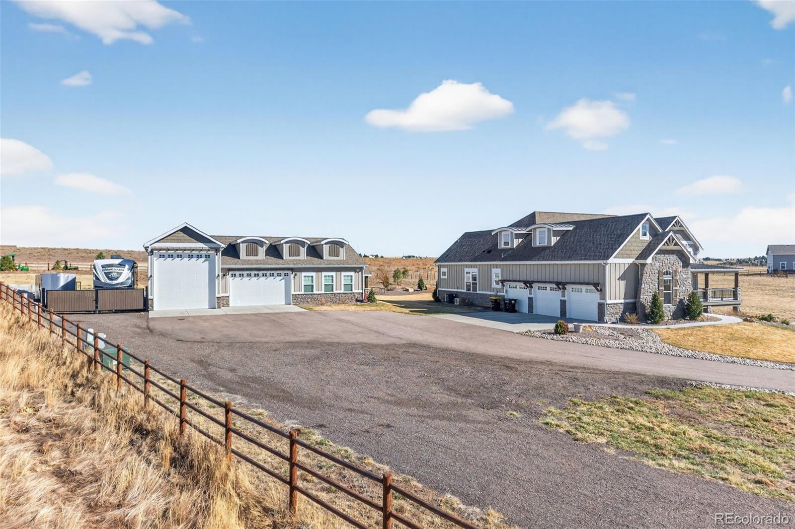 3444 Antelope Ridge Trail Parker, CO 80138 - Photo 4 of 50 a view of a house with a road