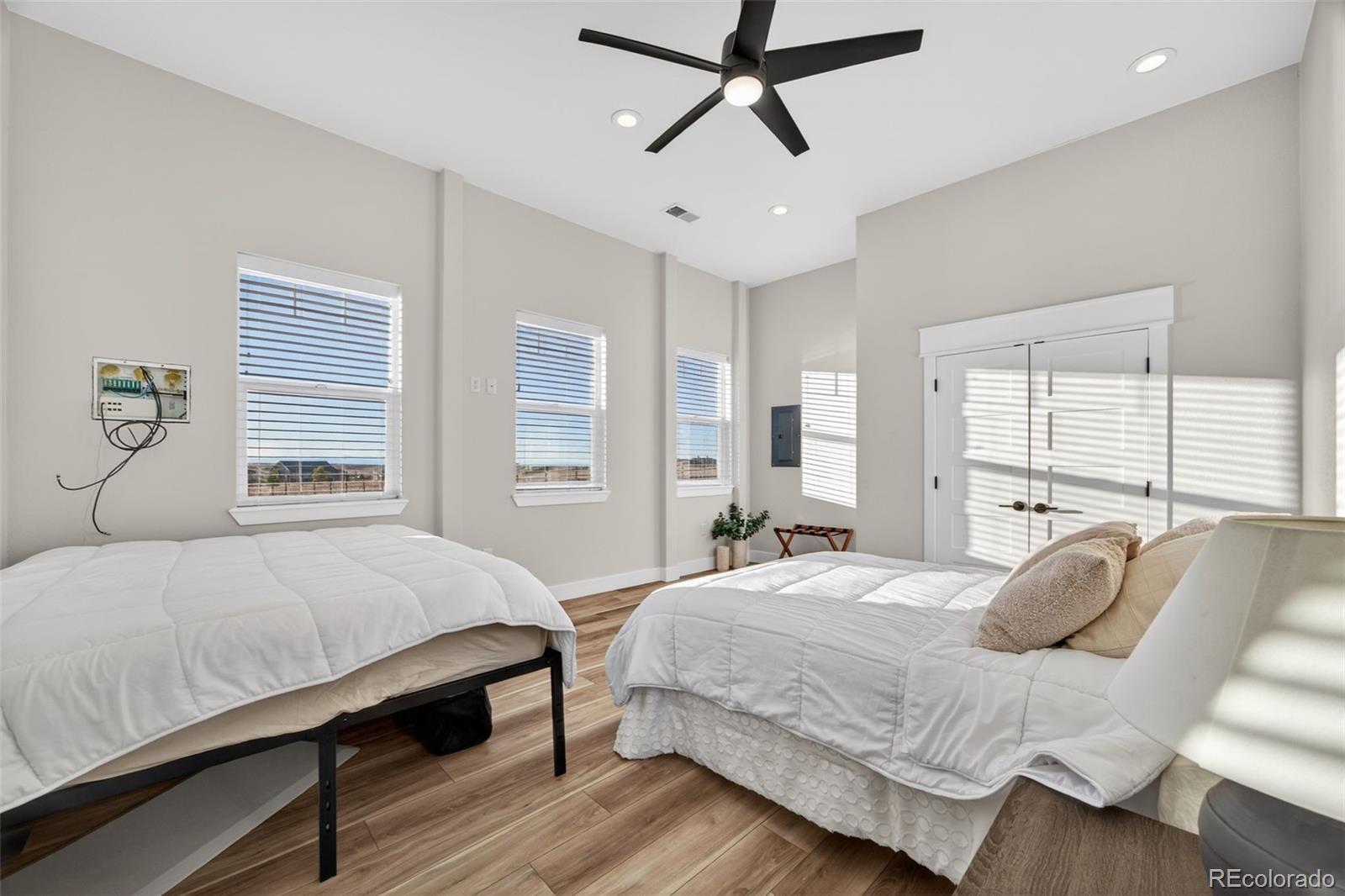 3444 Antelope Ridge Trail Parker, CO 80138 - Photo 46 of 50 a bedroom with a bed and a window