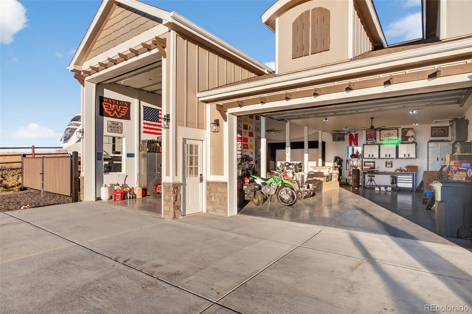 3444 Antelope Ridge Trail Parker, CO 80138 - Photo 49 of 50 a view of a entryway with a building and couch in front of retail shop