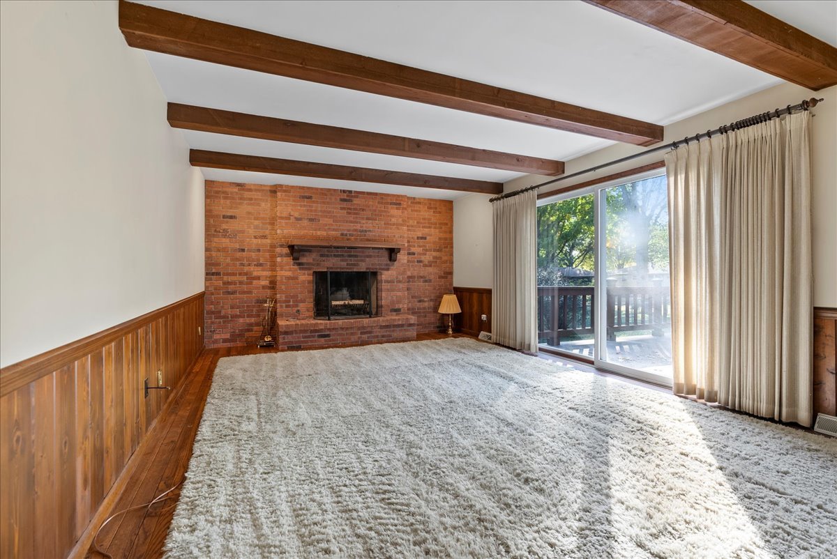 1107 Pine Ridge Court Normal, IL 61761 - Photo 6 of 50 a living room with furniture and a fireplace