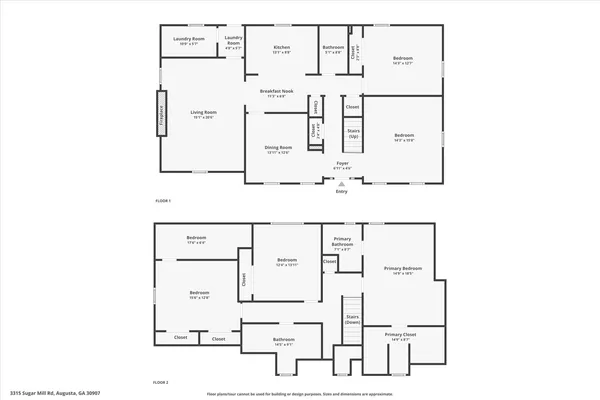 $299,900 | 3315 Sugar Mill Road, Augusta, GA 30907