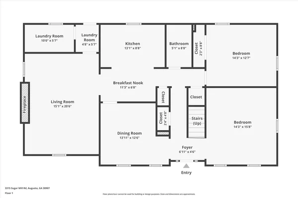$299,900 | 3315 Sugar Mill Road, Augusta, GA 30907