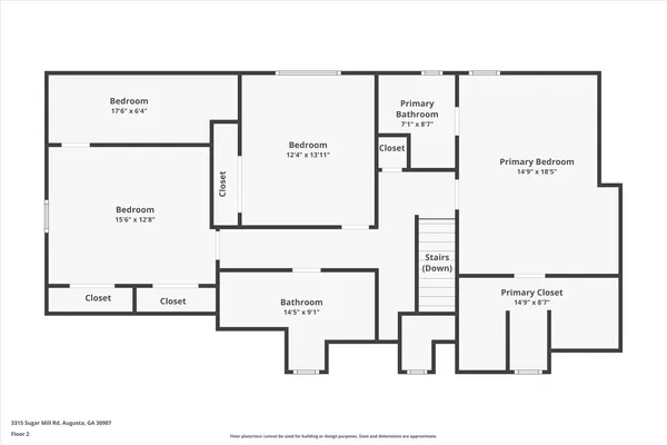 $299,900 | 3315 Sugar Mill Road, Augusta, GA 30907