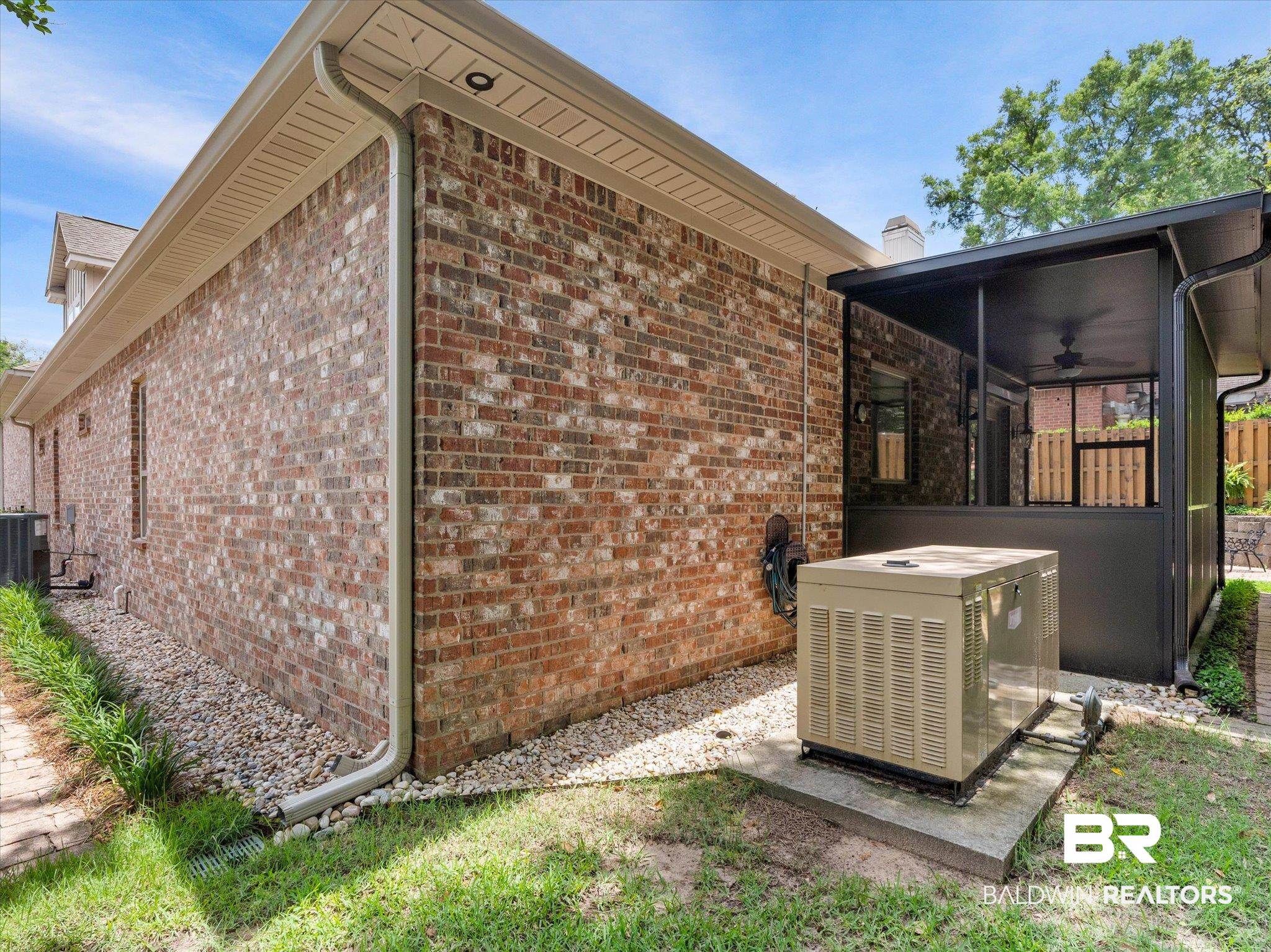 804 Country Club Road Mobile, AL 36609 - Photo 41 of 63 View of home's exterior featuring central AC unit and ceiling fan
