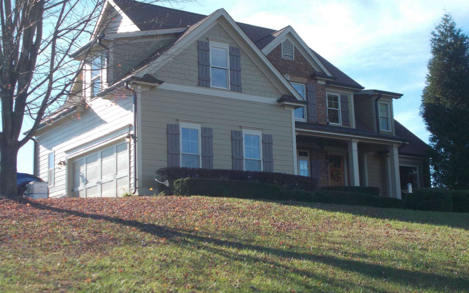 185 Ridgemont Lane Ellijay, GA 30536 - Photo 1 of 4 a front view of a house with a yard