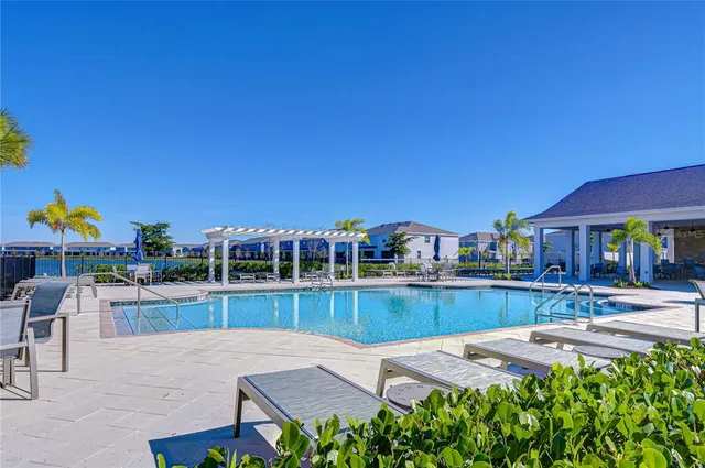 a view of a house with a patio
