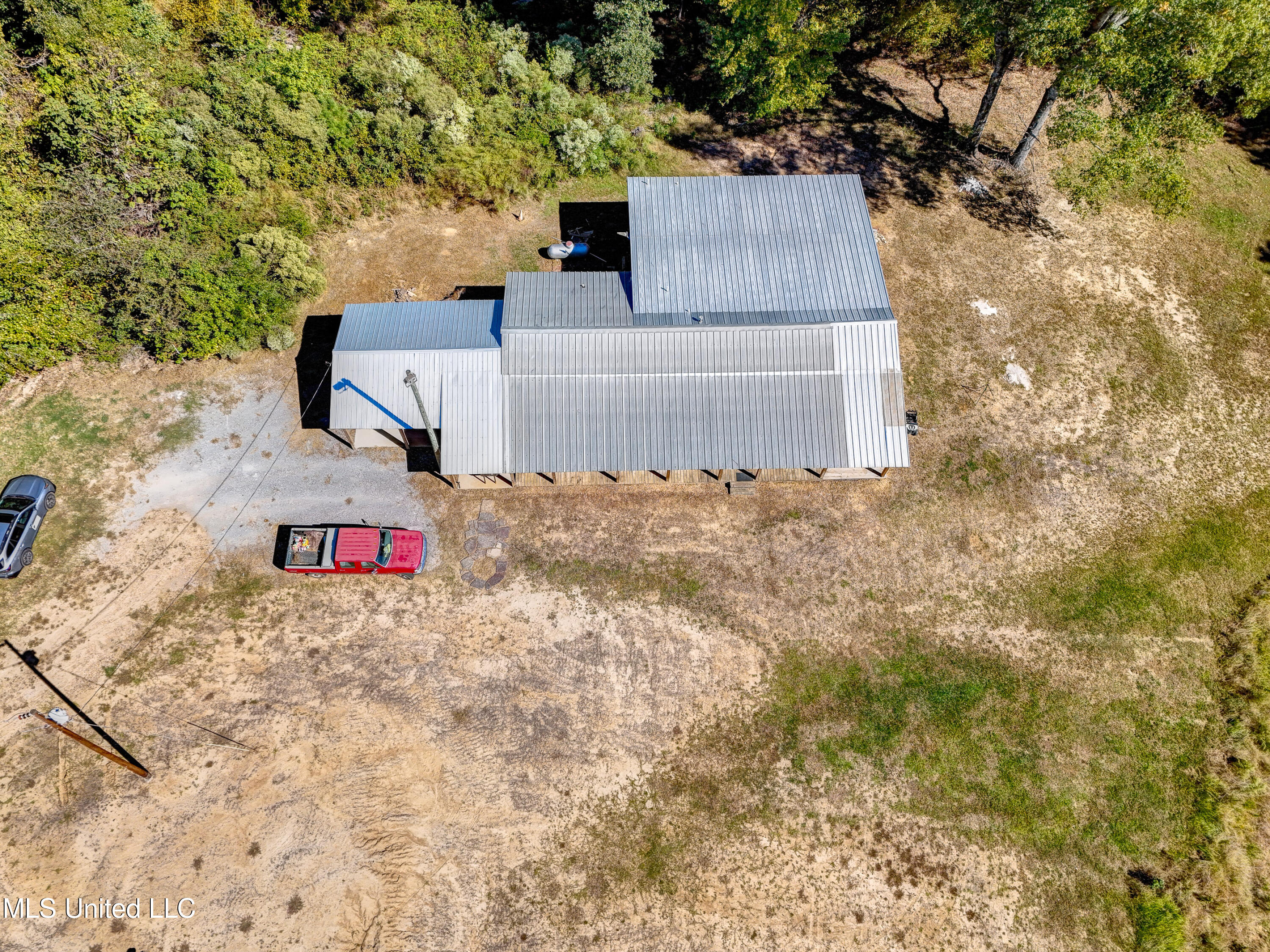 250 Hilderbrand Road Bentonia, MS 39040 - Photo 36 of 44 Aerial Overhead View 1