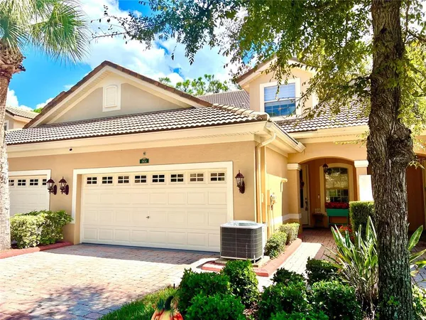 a view of a house with a outdoor space