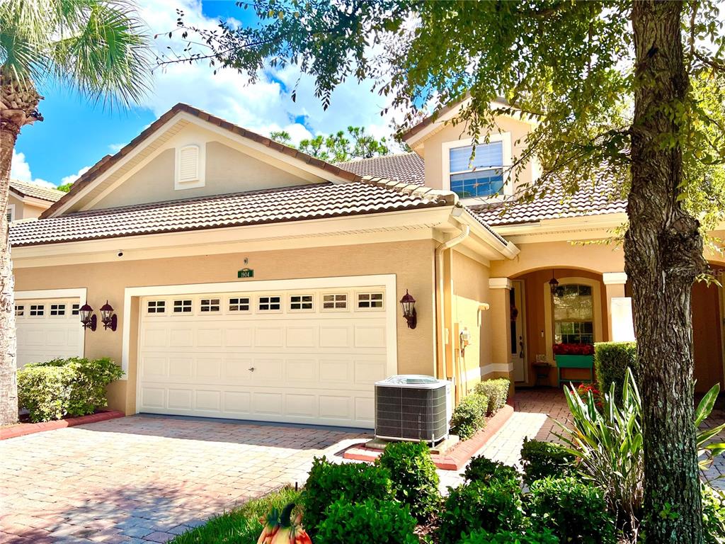 a view of a house with a outdoor space