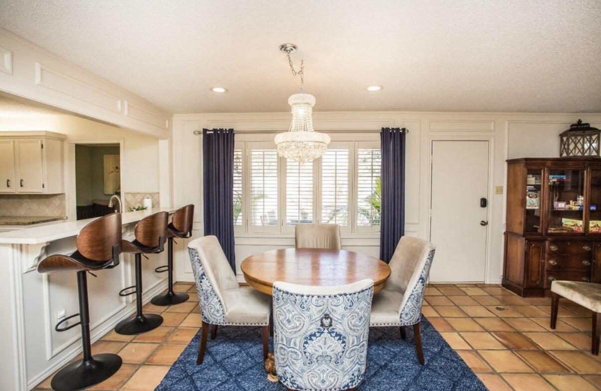 5202 20th Street Lubbock, TX 79407 - Photo 10 of 45 a dining room with furniture and wooden floor