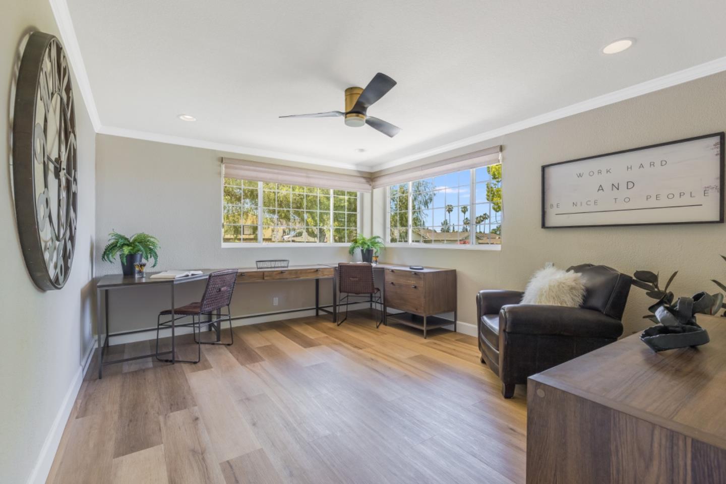 102 Old Orchard Drive Los Gatos, CA 95032 - Photo 13 of 33 a living room with furniture and a wooden floor