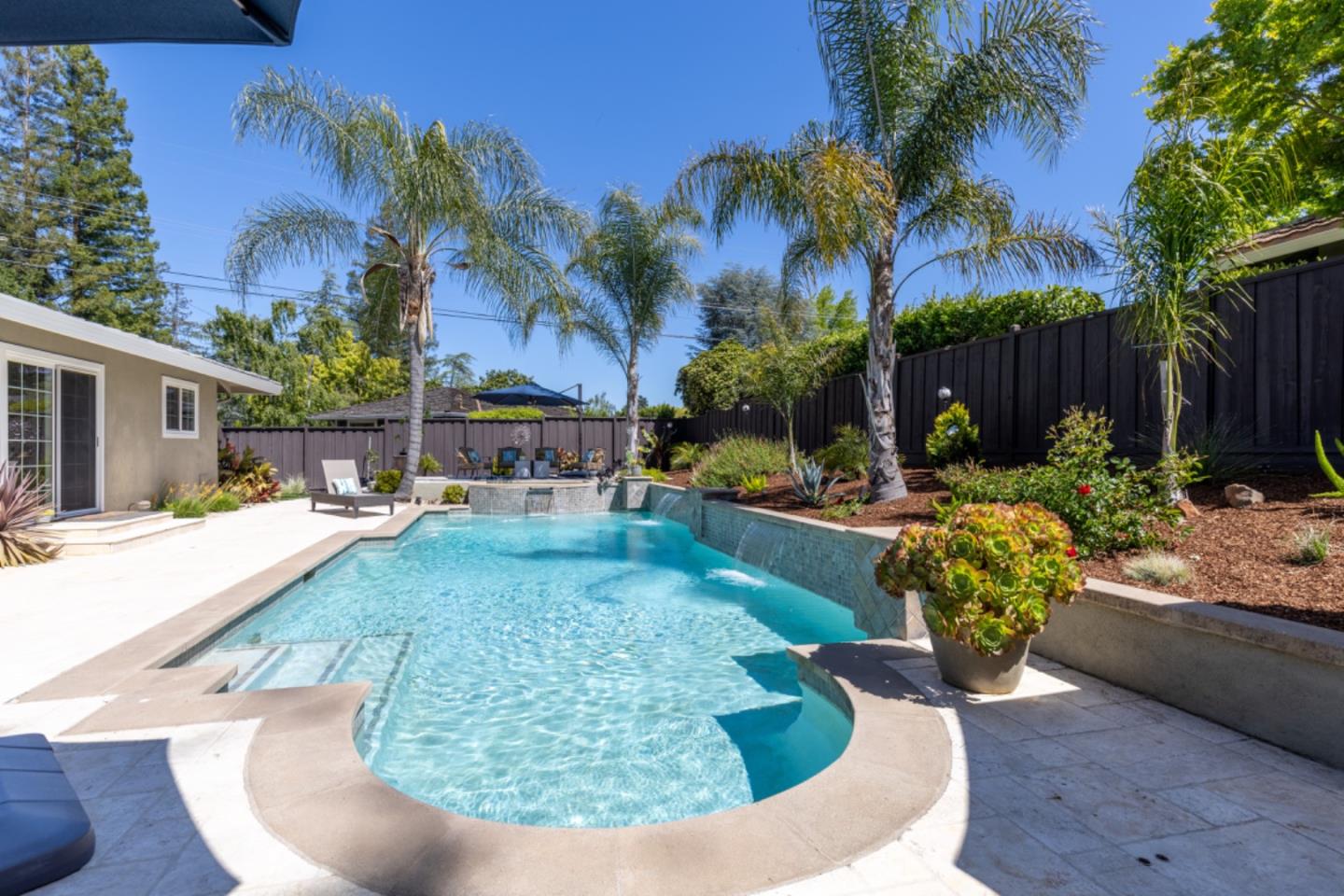 102 Old Orchard Drive Los Gatos, CA 95032 - Photo 27 of 33 a view of a backyard