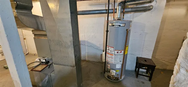 a view of water heater room