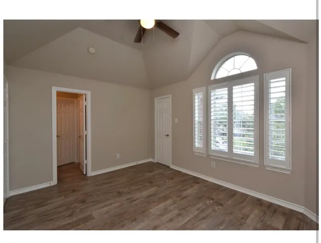 a view of a small space