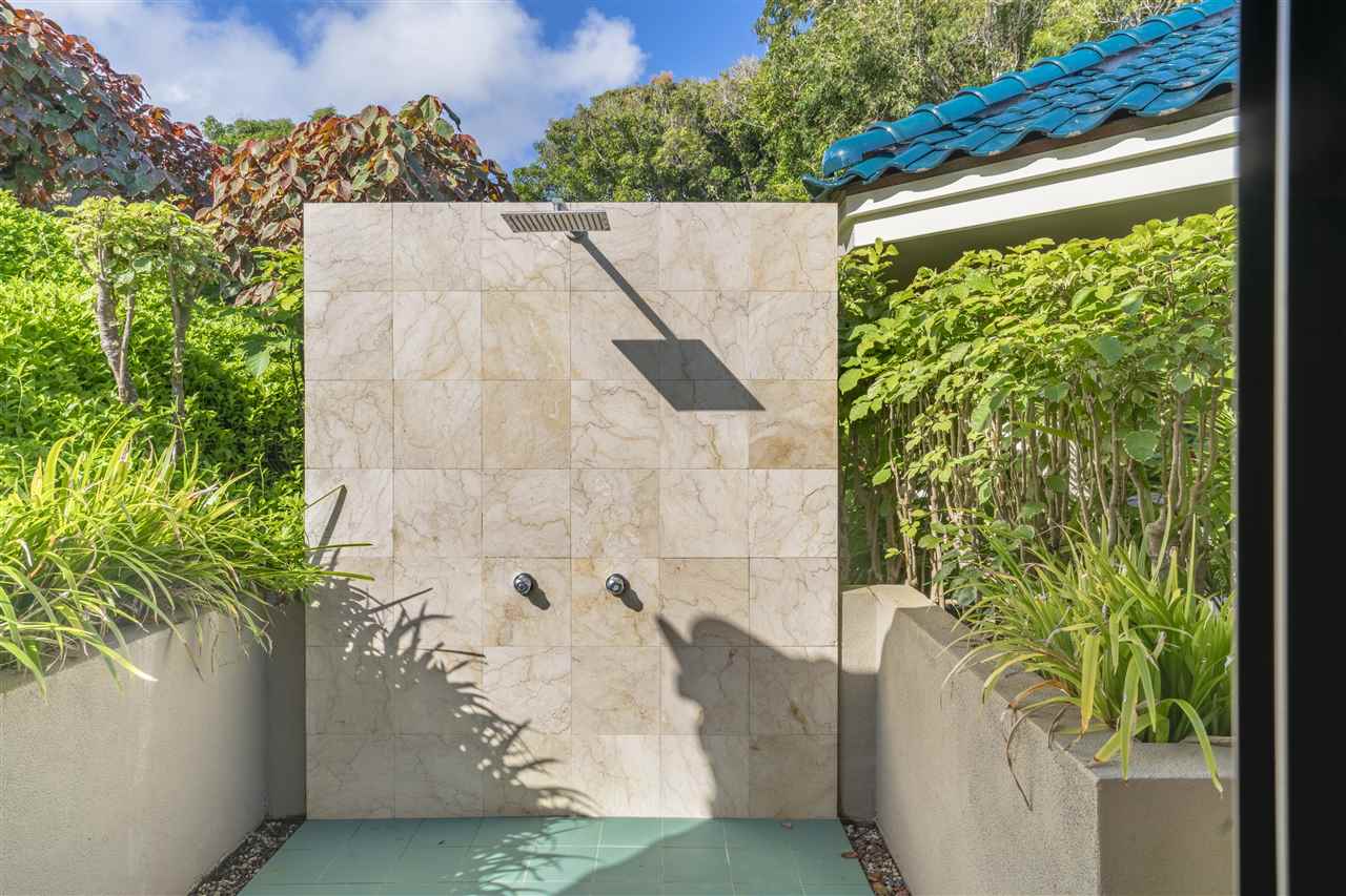 668 Huelo Road Haiku, HI 96708 - Photo 14 of 28 a view of roof with potted plants