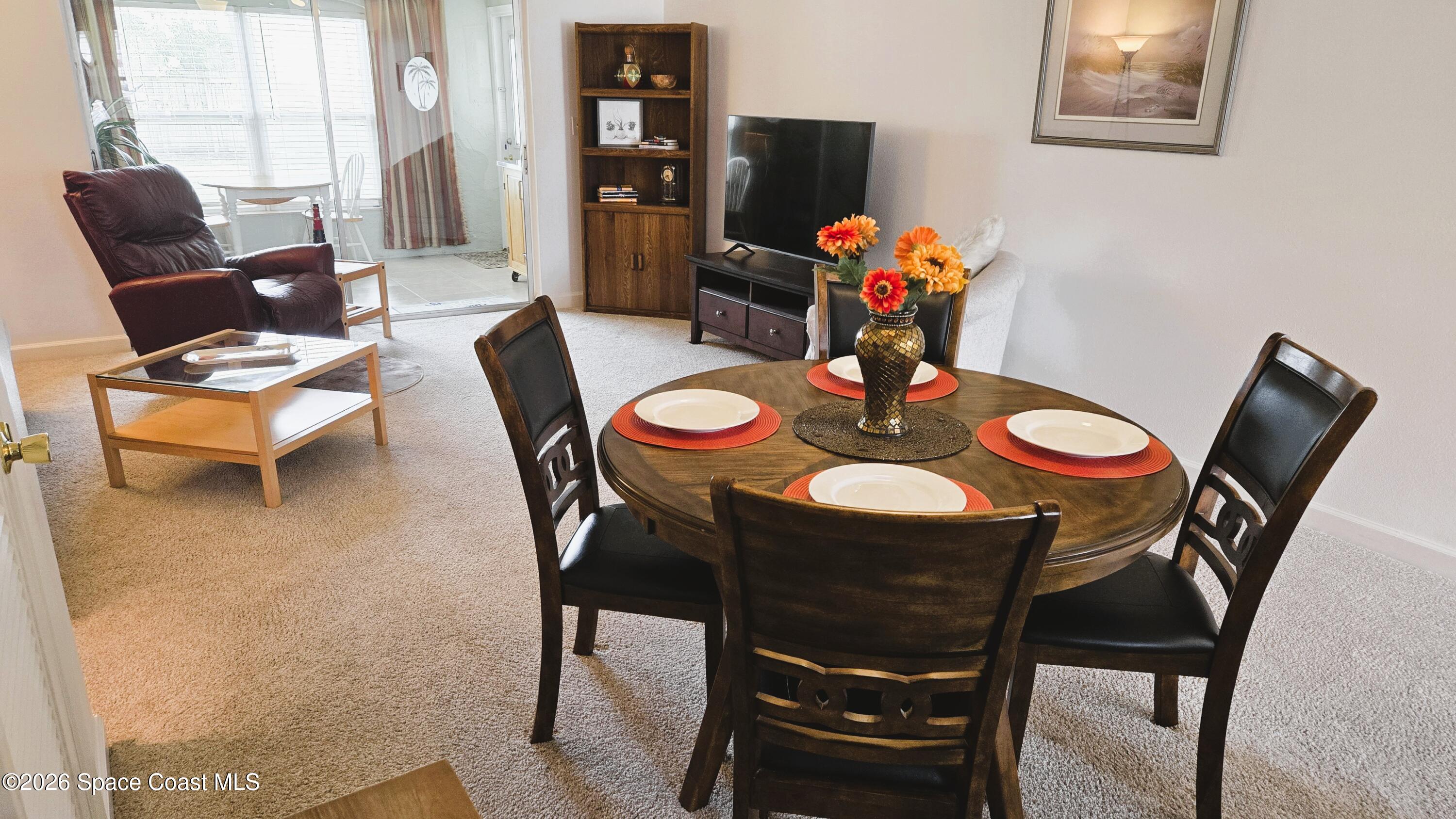 412 School Road, Unit 88 Indian Harbour Beach, FL 32937 - Photo 8 of 50 Dining area