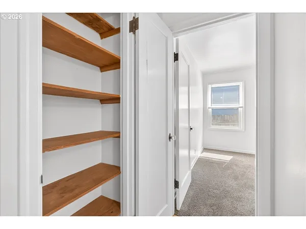 a view of front door