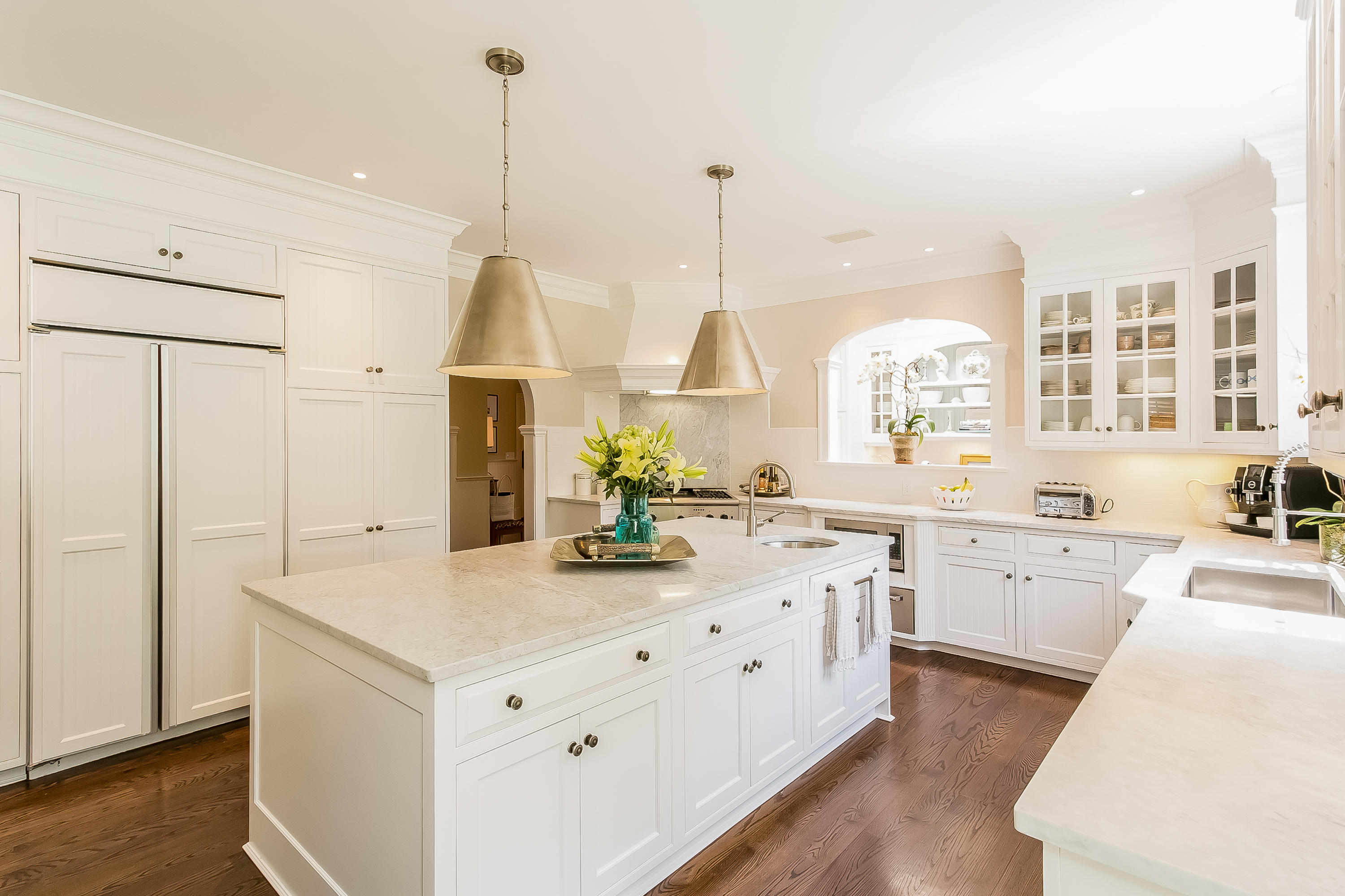 50 Deepwood Road Darien, CT 06820 - Photo 17 of 54 a view of a kitchen counter space with sink