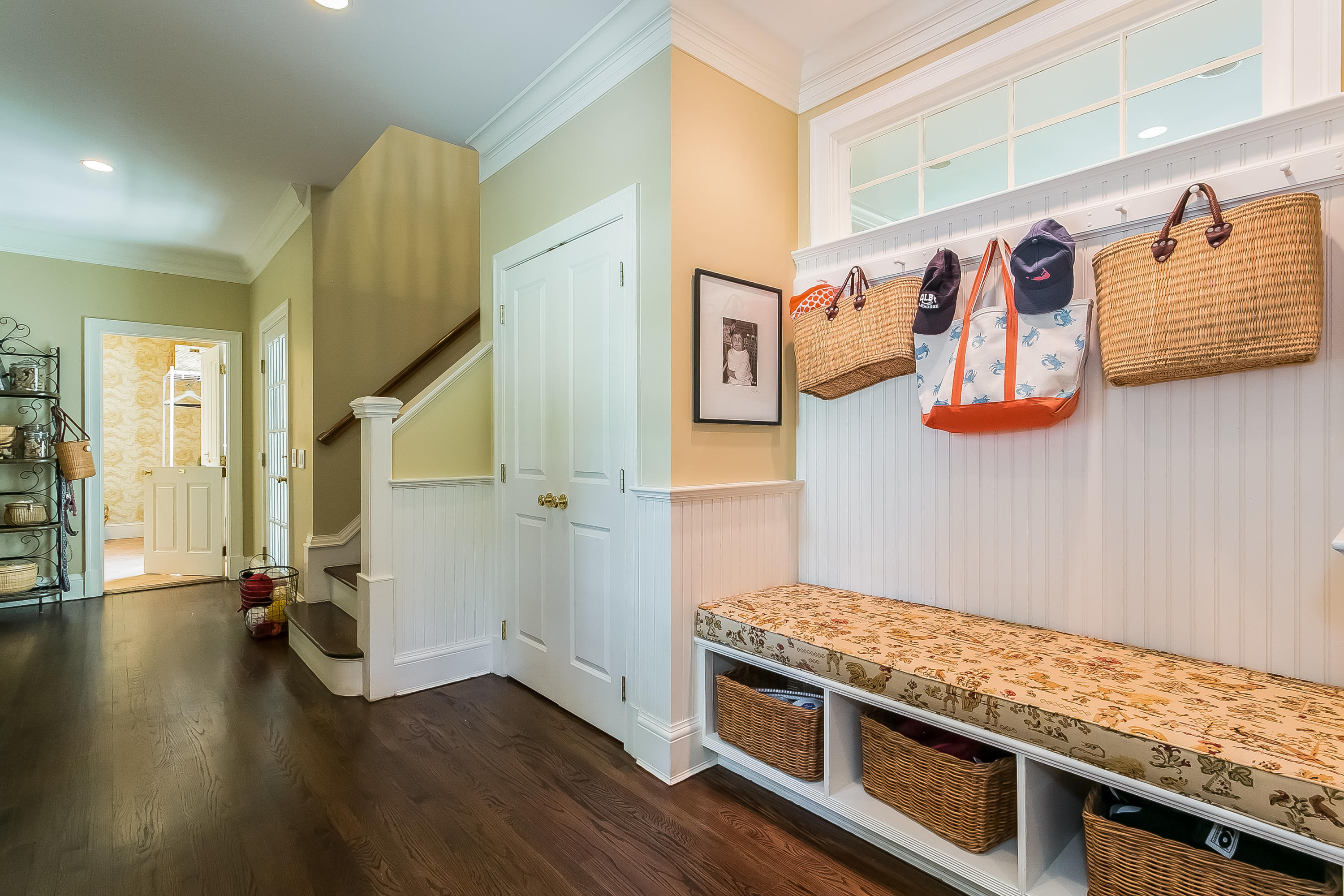50 Deepwood Road Darien, CT 06820 - Photo 27 of 54 a view of kitchen with stainless steel appliances granite countertop a stove and a wooden floor