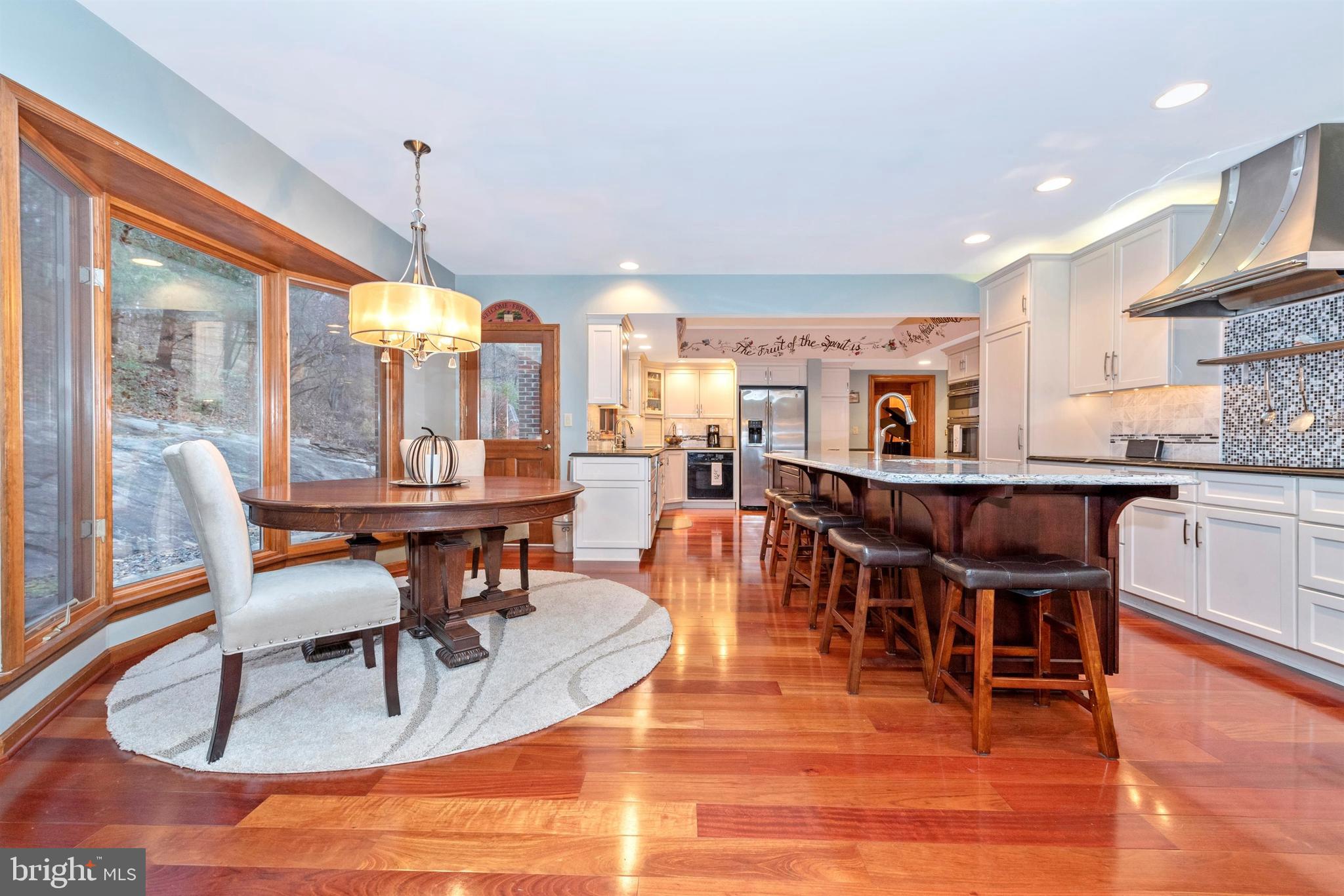 5386 Stone Road Frederick, MD 21703 - Photo 47 of 66 Custom gourmet kitchen and dining area.